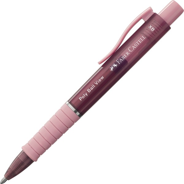 Faber-Castell Kugelschreiber Poly Ball VIEW 145753 rose shadow