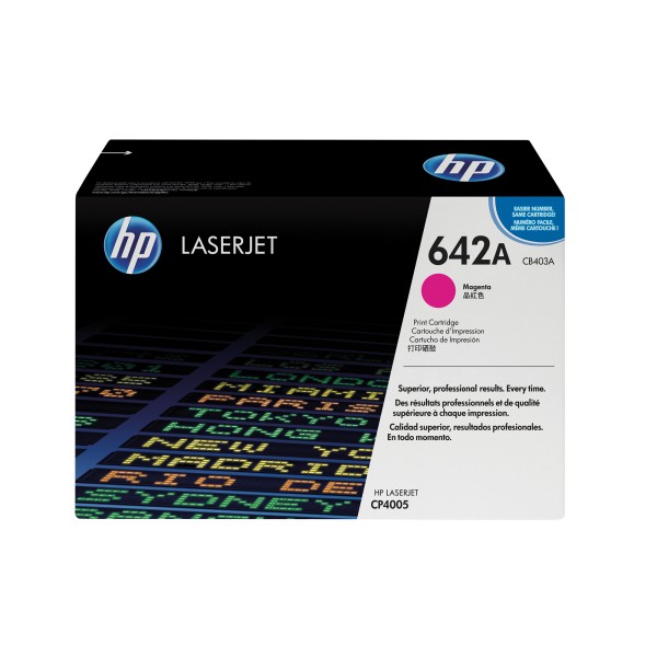 HP Toner CB402A 642A 7.500Seiten gelb