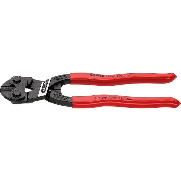 KNIPEX Bolzenschneider CoBolt 71 01 200 200mm Rundschneide