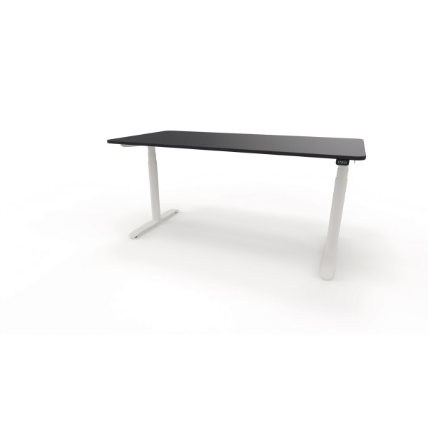 Schreibtisch Sedus se:lab e-desk 160x65-128x80cm weiß/schwarz