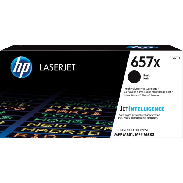 HP Toner CF470X 657X schwarz