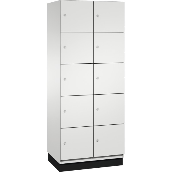 C+P Fächerschrank 4510422S10012 Sockel 10Fächer B800mm lgr/lgr