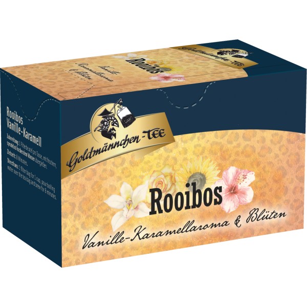 Goldmännchen Tee 4483 Rooibos Vanille-Karamell 20 St./Pack.