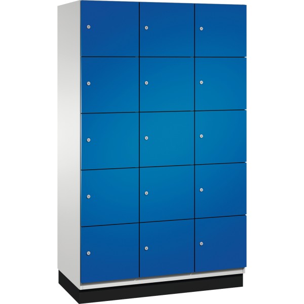 C+P Fächerschrank 4510432S10010 Sockel 15Fächer B1200mm lgr/ebl