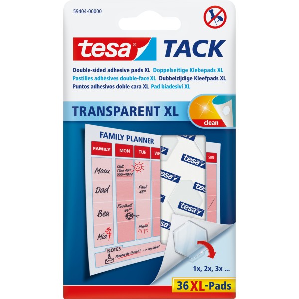 tesa Klebepad TACK XL 59404-00000 36 St./Pack.