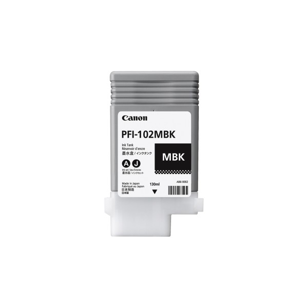 Canon Tintenpatrone 0894B001 PFI102MBK 130ml matt schwarz