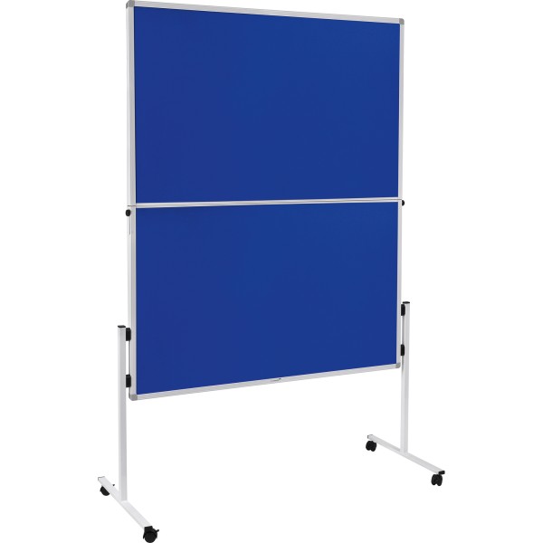 Legamaster Moderationswand 7-209400 120x150cm klappbar Filz blau