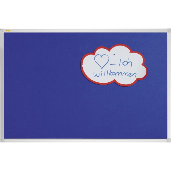 Franken Pinnwand X-tra!Line PT331203 60x45cm Filz blau