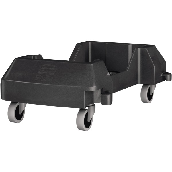 Rubbermaid Transportroller Slim Jim 1980602 Kunststoff schwarz