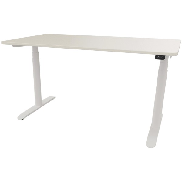 Schreibtisch Sedus se:lab e-desk 140x65-128x90cm weiß/weiß