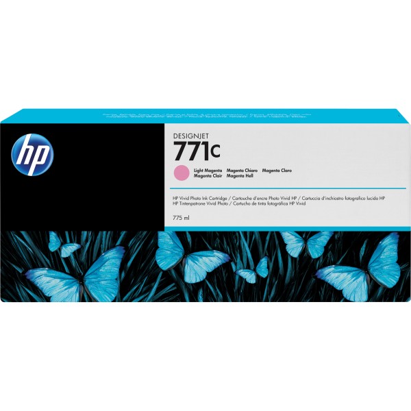 HP Tintenpatrone B6Y11A 771C 775ml fotomagenta