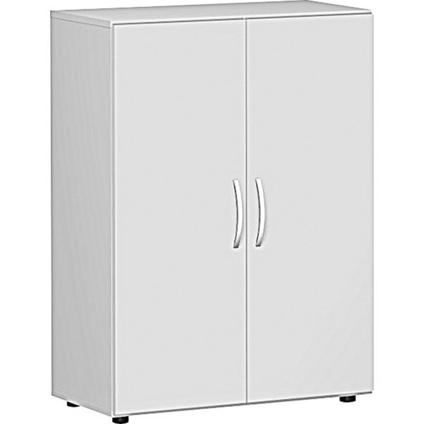 Geramöbel Flügeltürenschrank Flex S-383102-LL 3OH 80x42x110,4cm l.gr