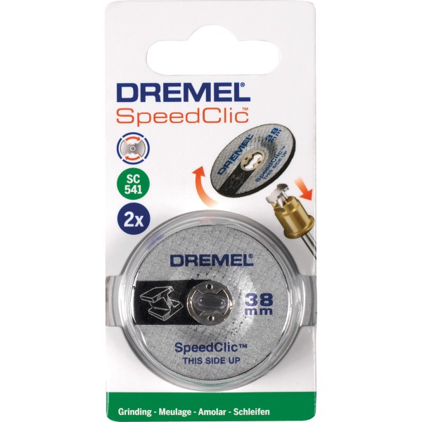 DREMEL Schleifscheibe SC541 2615S541JA 38mm 2 St./Pack.