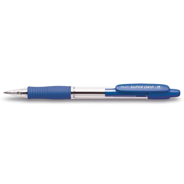 PILOT Kugelschreiber SUPER GRIP M 2030003 0,4mm blau