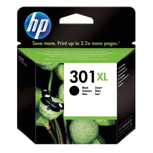 HP Tintenpatrone CH563EE 301XL 8ml schwarz