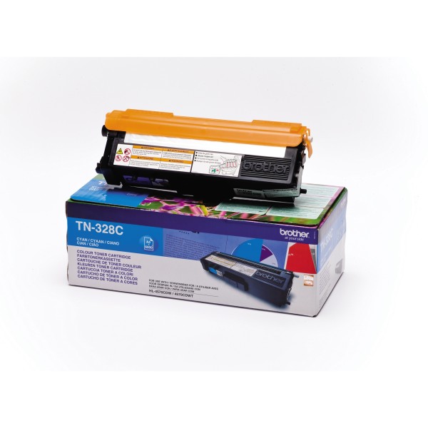 Brother Toner TN328C 6.000Seiten cyan