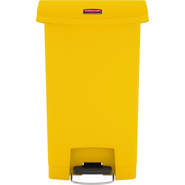 Rubbermaid Tretabfalleimer Slim Jim 1883575 Kunststoff 50l gelb