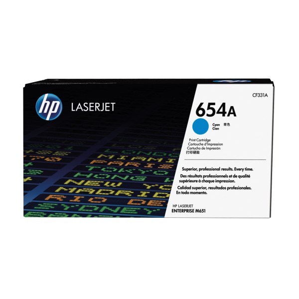 HP Toner CF331A 654A 15.000Seiten cyan