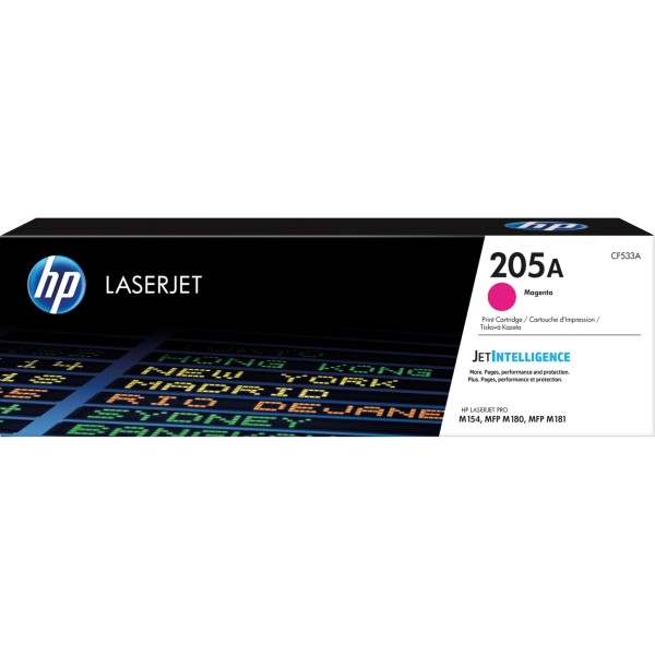 HP Toner CF533A Nr.205A 900Seiten magenta