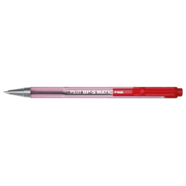 PILOT Kugelschreiber BP-S MATIC 2026002 F Druckmechanik rot