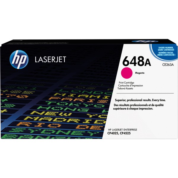 HP Toner CE263A 648A 11.000Seiten magenta