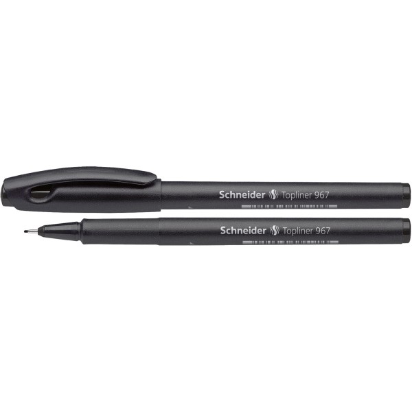 Schneider Fineliner Topliner 967 9671 0,4mm schwarz