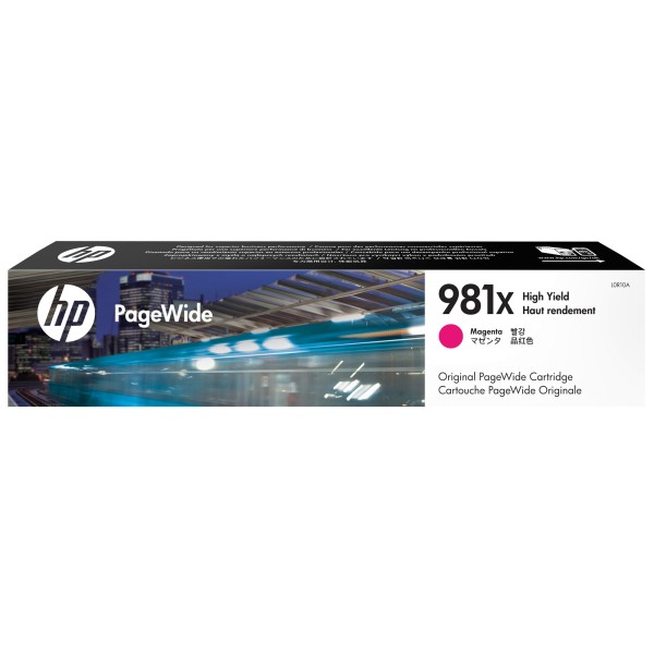 HP Tintenpatrone L0R10A 981X 10.000Seiten magenta