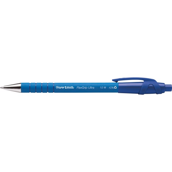 Paper Mate Kugelschreiber Flexgrip Ultra RT S0190433 M blau