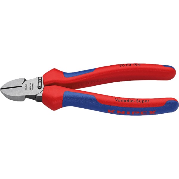 KNIPEX Seitenschneider 70 02 160 DIN ISO5749 160mm Kopf poliert