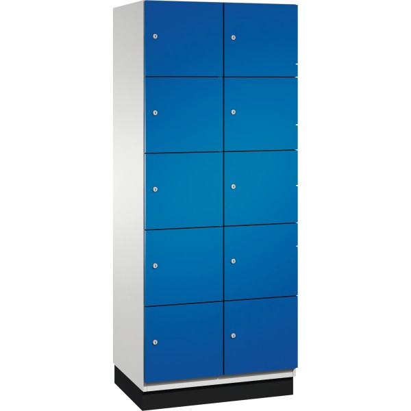 C+P Fächerschrank 4510422S10010 Sockel 10Fächer B800mm lgr/ebl