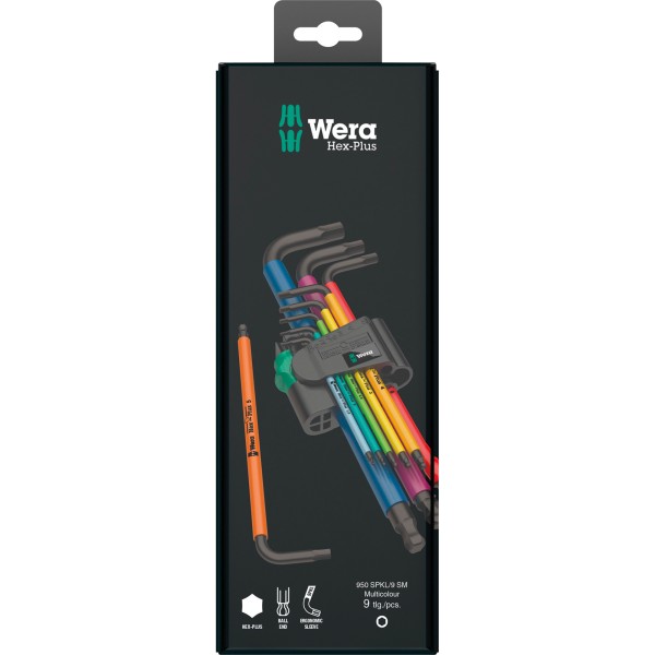 Wera Winkelschraubendreher-Set Multicolour 05073593001 9teilig