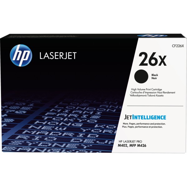 HP Toner CF226X 26X 9.000Seiten schwarz