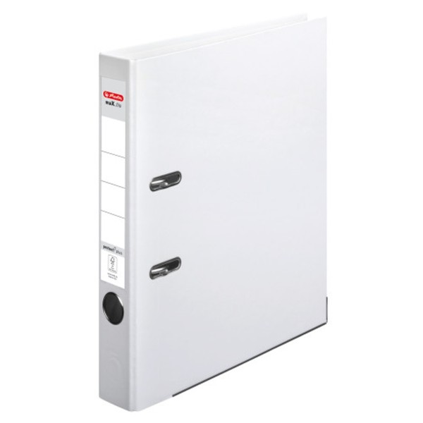 Herlitz Ordner maX.file protect plus 10834786 A4 50mm PP weiß