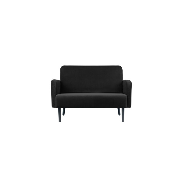 Paperflow Sofa LISBOA LC2PV.01.01 2Sitzer Samt sw/sw