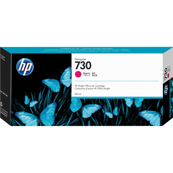 HP Tintenpatrone P2V69A Nr.730 300ml magenta