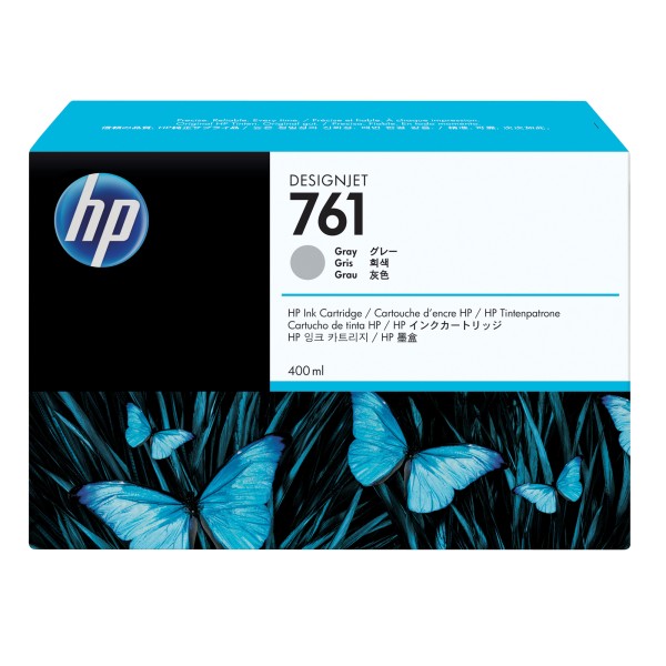 HP Tintenpatrone CM995A 761 400ml grau